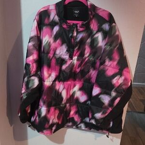 Torrid Pink and Black Jacket Super cute.Torrid size 5